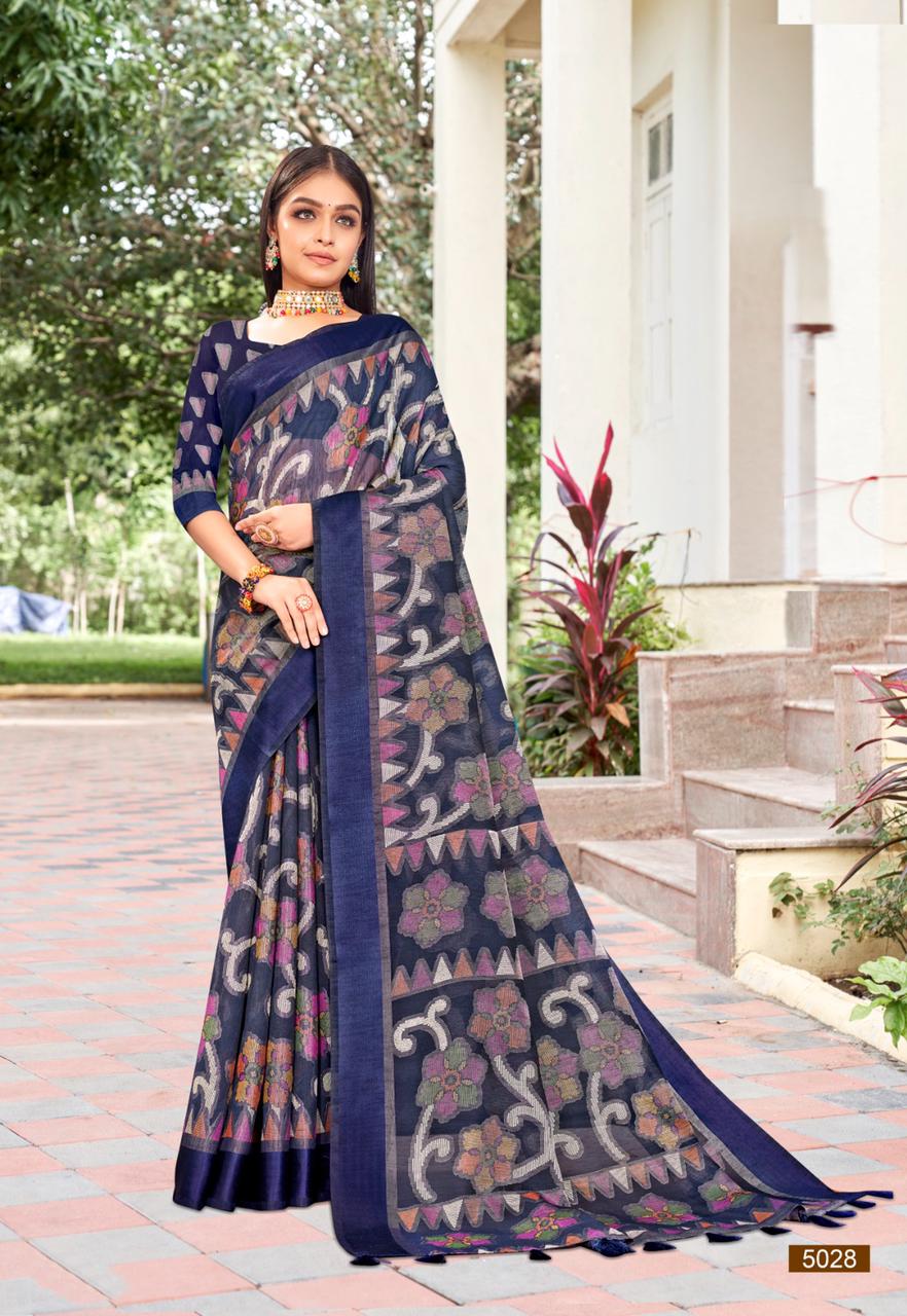 Kum Kum Brasso Vol 1 By Sidhdharth Fashion Printed Saree Catalog